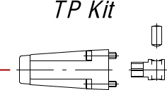 KIT TYPE TP50 CABLE TO VALVE SD4 SD5 SD6 SDM080 DF5