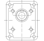 FRONT COVER PLP10-E1 S-D ALLOY WITH SEALS FRONT COVER PLP10-E1 S-D ALLOY WITH SEALS