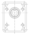 FRONT COVER PLP20 82 E2 S-D ALLOY WITH SEALS FRONT COVER PLP20 82 E2 S-D ALLOY WITH SEALS