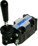 CETOP 3 ALL PORTS OPEN SPRING CENTRED LEVER VALVE
