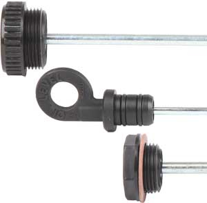 DIPSTICK, PRESS-FIT 18MM O/D TWO SEALS AND BREATHER HOLE