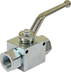 2-WAY BALL VALVE 1/4" BSP WITH MOUNTING HOLES 2-WAY BALL VALVE 1/4" BSP WITH MOUNTING HOLES