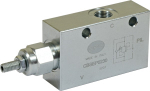 SINGLE COUNTERBALANCE VALVE STEEL EXT PILOT SINGLE COUNTERBALANCE VALVE STEEL EXT PILOT