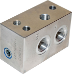 CETOP 3 PARALLEL MANIFOLD 3/8" BSP REAR PORTS CETOP 3 PARALLEL MANIFOLD 3/8" BSP REAR PORTS