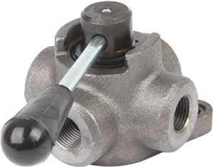 DIVERTER VALVE 4WAY 1/2inchBSP OPEN CENTRE 50LPM 250BAR DIVERTER VALVE 4WAY 1/2inchBSP OPEN CENTRE 50LPM 250BAR