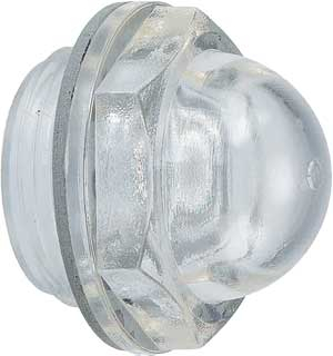 DOME SHAPED OIL LEVEL GLASS G 1inch